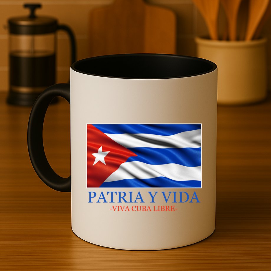 Patria Y Vida Viva Cuba Libre Mug