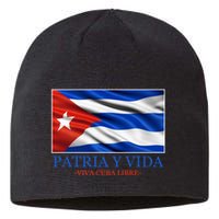 Patria Y Vida Viva Cuba Libre Sustainable Beanie