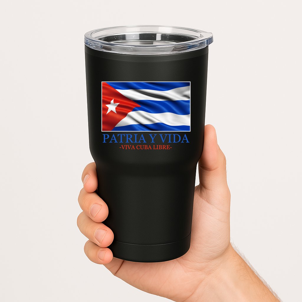 Patria Y Vida Viva Cuba Libre Tumbler