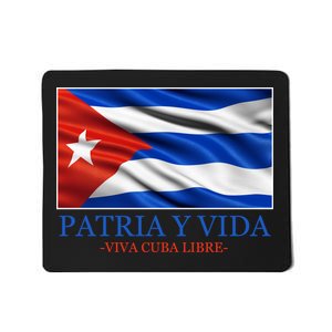 Patria Y Vida Viva Cuba Libre Mousepad