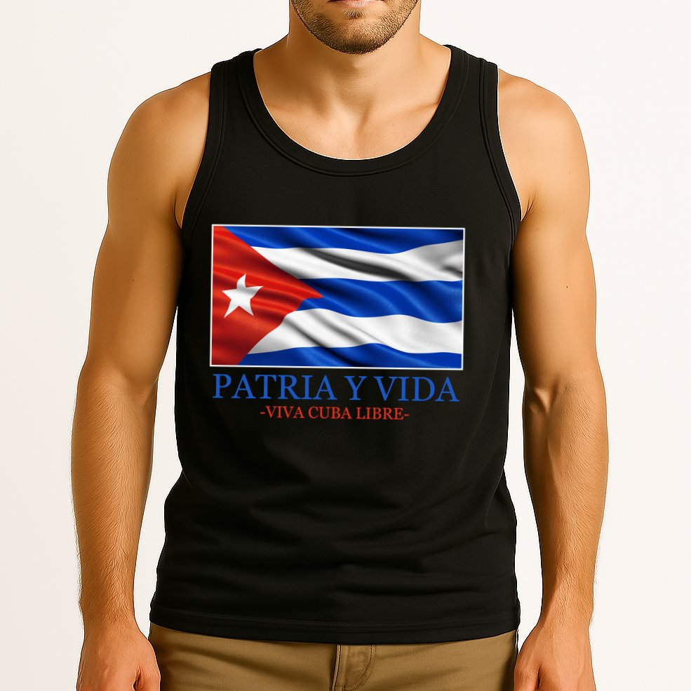 Patria Y Vida Viva Cuba Libre Tank Top