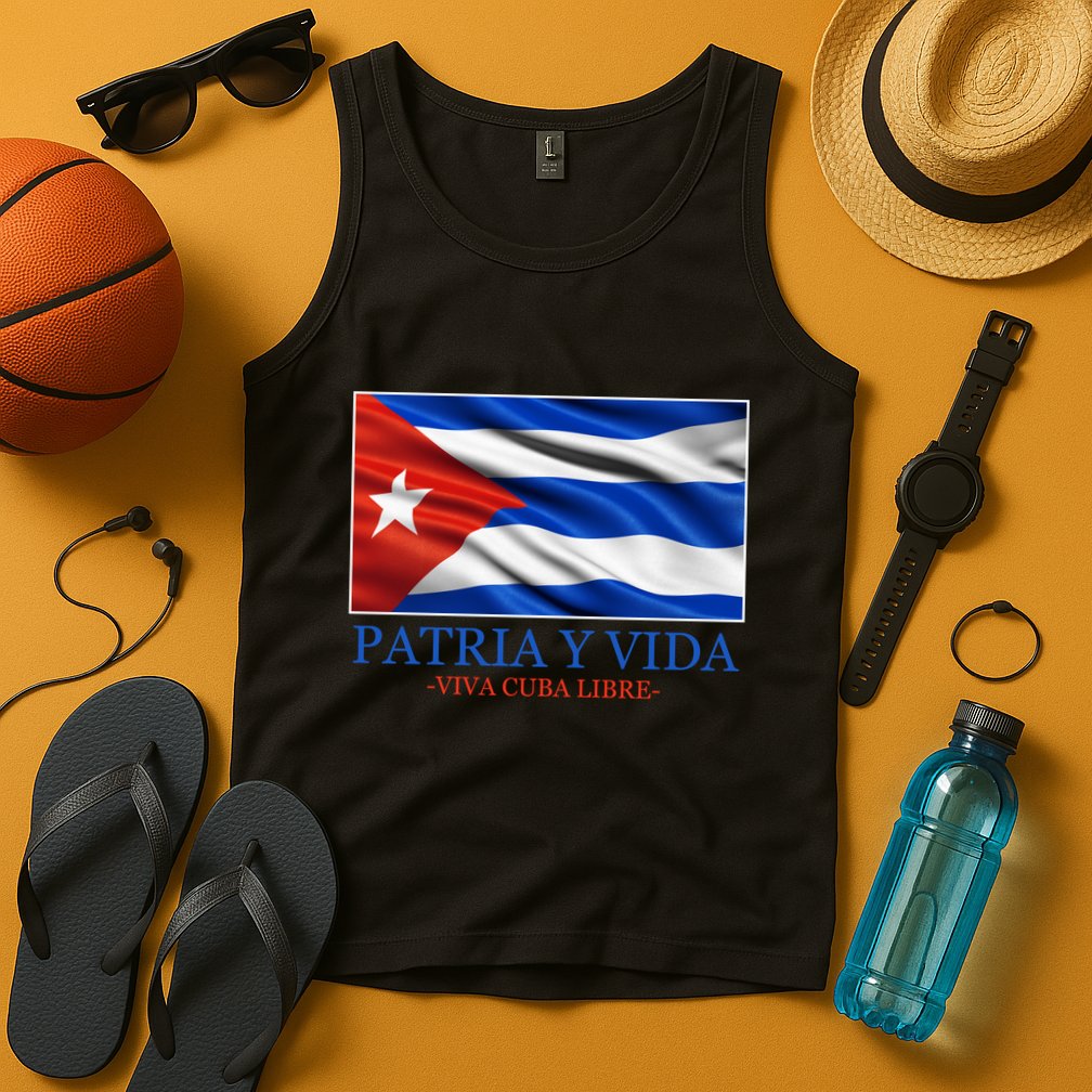 Patria Y Vida Viva Cuba Libre Tank Top