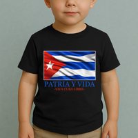 Patria Y Vida Viva Cuba Libre Toddler T-Shirt
