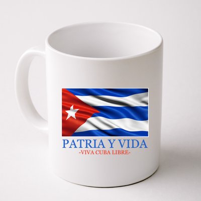 Patria Y Vida Viva Cuba Libre Coffee Mug