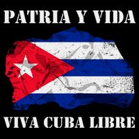 Patria Y Vida Viva Cuba Libre Distressed Cuban Flag 16 in Basic Backpack