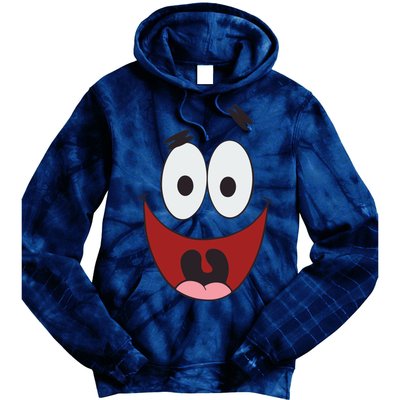 Patrick Cartoon Smile Face Tie Dye Hoodie