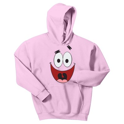 Patrick Cartoon Smile Face Kids Hoodie