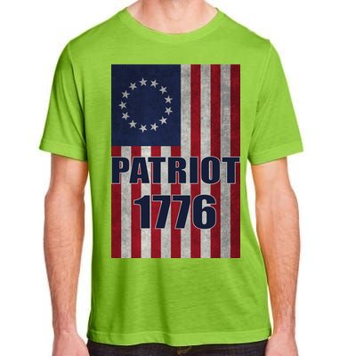 Patriot Betsy Ross Flag 1776 Adult ChromaSoft Performance T-Shirt