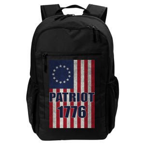 Patriot Betsy Ross Flag 1776 Daily Commute Backpack