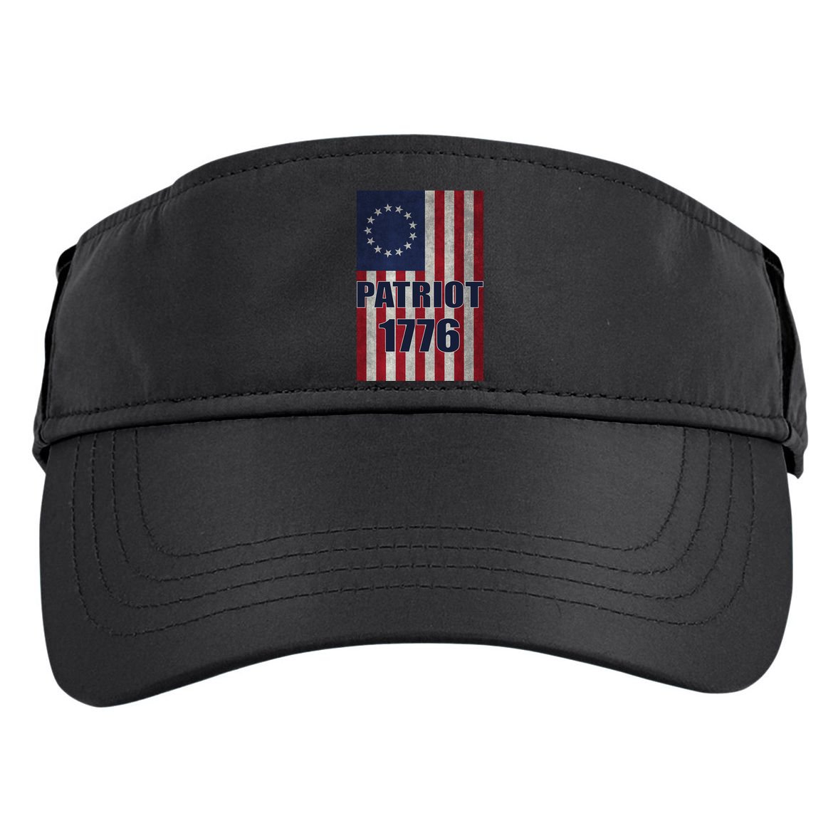 Patriot Betsy Ross Flag 1776 Adult Drive Performance Visor