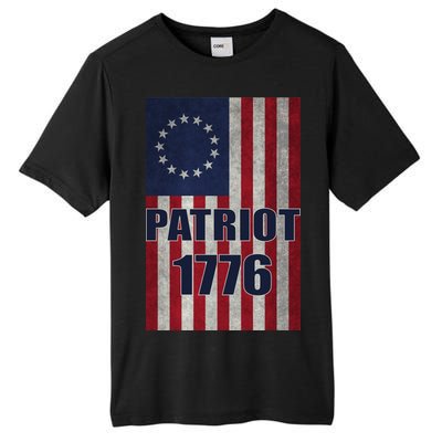 Patriot Betsy Ross Flag 1776 Tall Fusion ChromaSoft Performance T-Shirt