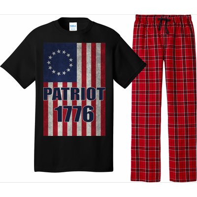 Patriot Betsy Ross Flag 1776 Pajama Set