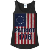 Patriot Betsy Ross Flag 1776 Ladies Essential Tank