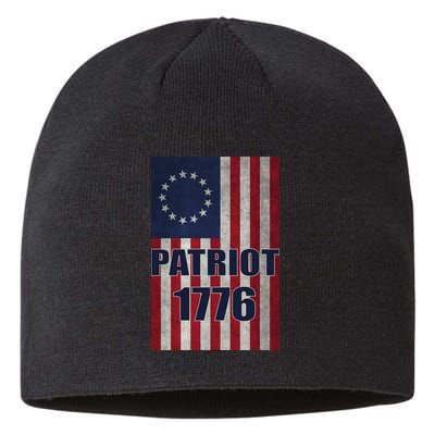 Patriot Betsy Ross Flag 1776 Sustainable Beanie