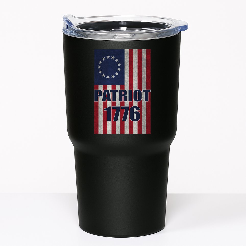 Patriot Betsy Ross Flag 1776 Tumbler