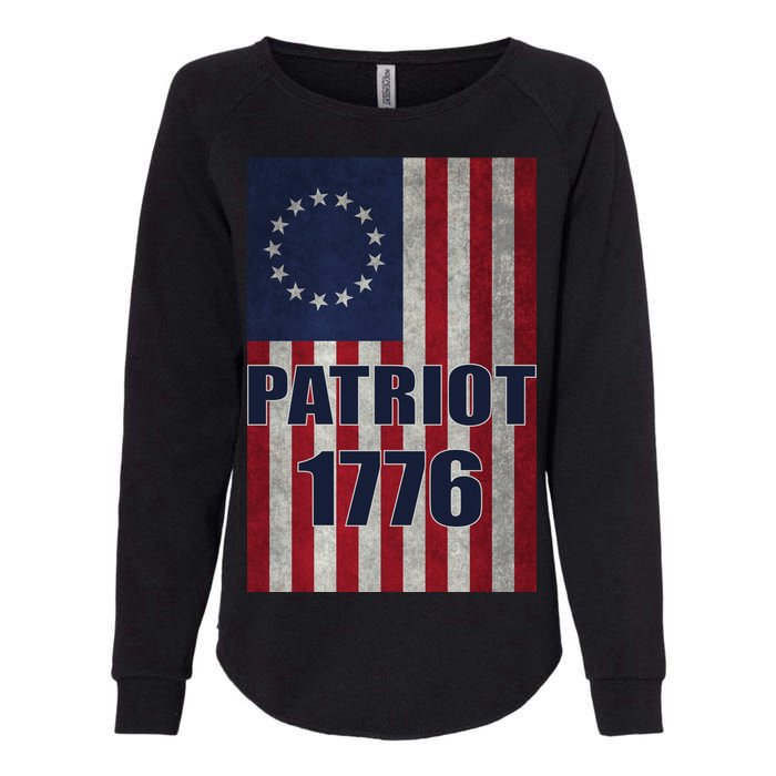 Patriot Betsy Ross Flag 1776 Womens California Wash Sweatshirt