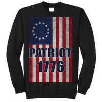 Patriot Betsy Ross Flag 1776 Tall Sweatshirt