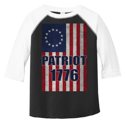 Patriot Betsy Ross Flag 1776 Toddler Fine Jersey T-Shirt