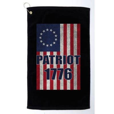 Patriot Betsy Ross Flag 1776 Golf Towel