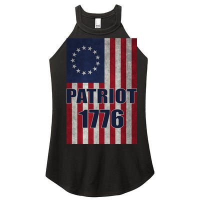 Patriot Betsy Ross Flag 1776 Women's Perfect Tri Rocker Tank