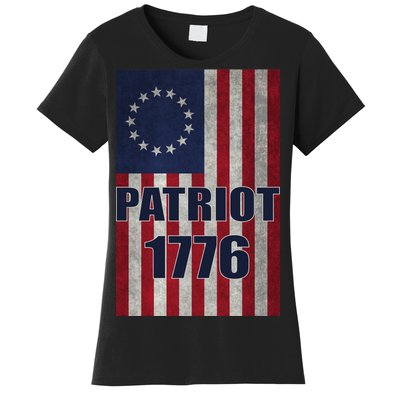 Patriot Betsy Ross Flag 1776 Women's T-Shirt