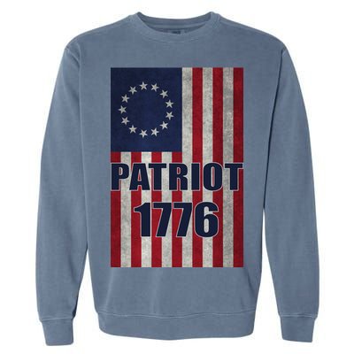 Patriot Betsy Ross Flag 1776 Garment-Dyed Sweatshirt