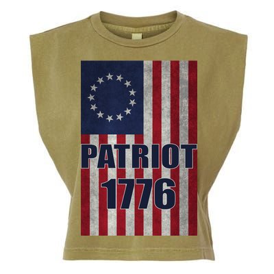 Patriot Betsy Ross Flag 1776 Garment-Dyed Women's Muscle Tee