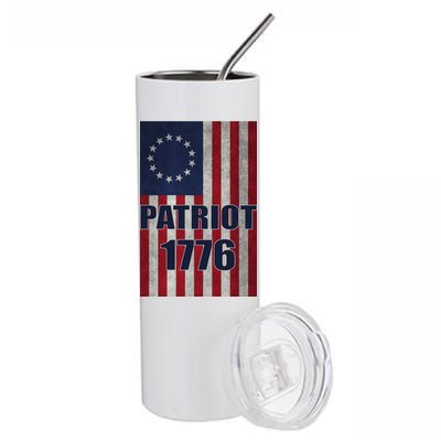 Patriot Betsy Ross Flag 1776 Stainless Steel Tumbler