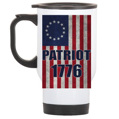 Patriot Betsy Ross Flag 1776 Stainless Steel Travel Mug