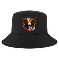 Patriot Eagle American Shield Cool Comfort Performance Bucket Hat