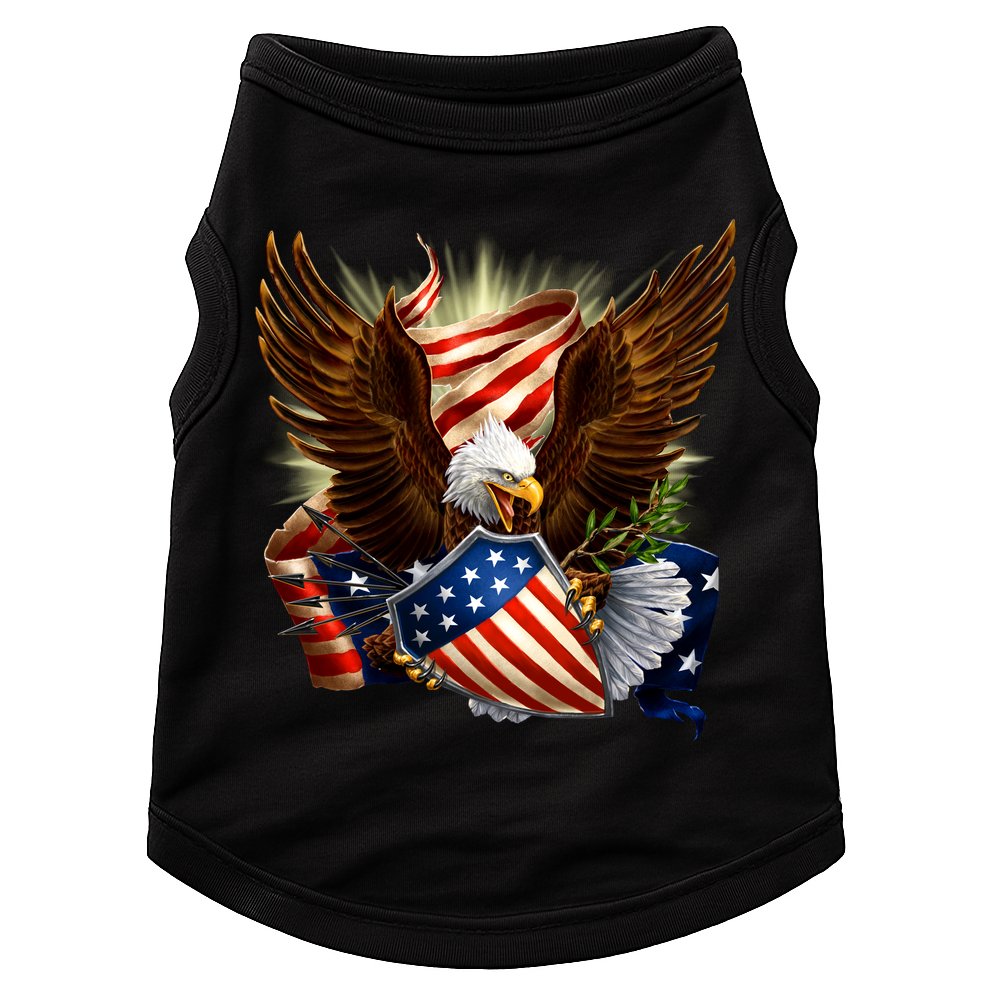 Patriot Eagle American Shield Doggie Tank