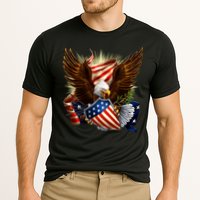 Patriot Eagle American Shield Cooling Performance Crew T-Shirt