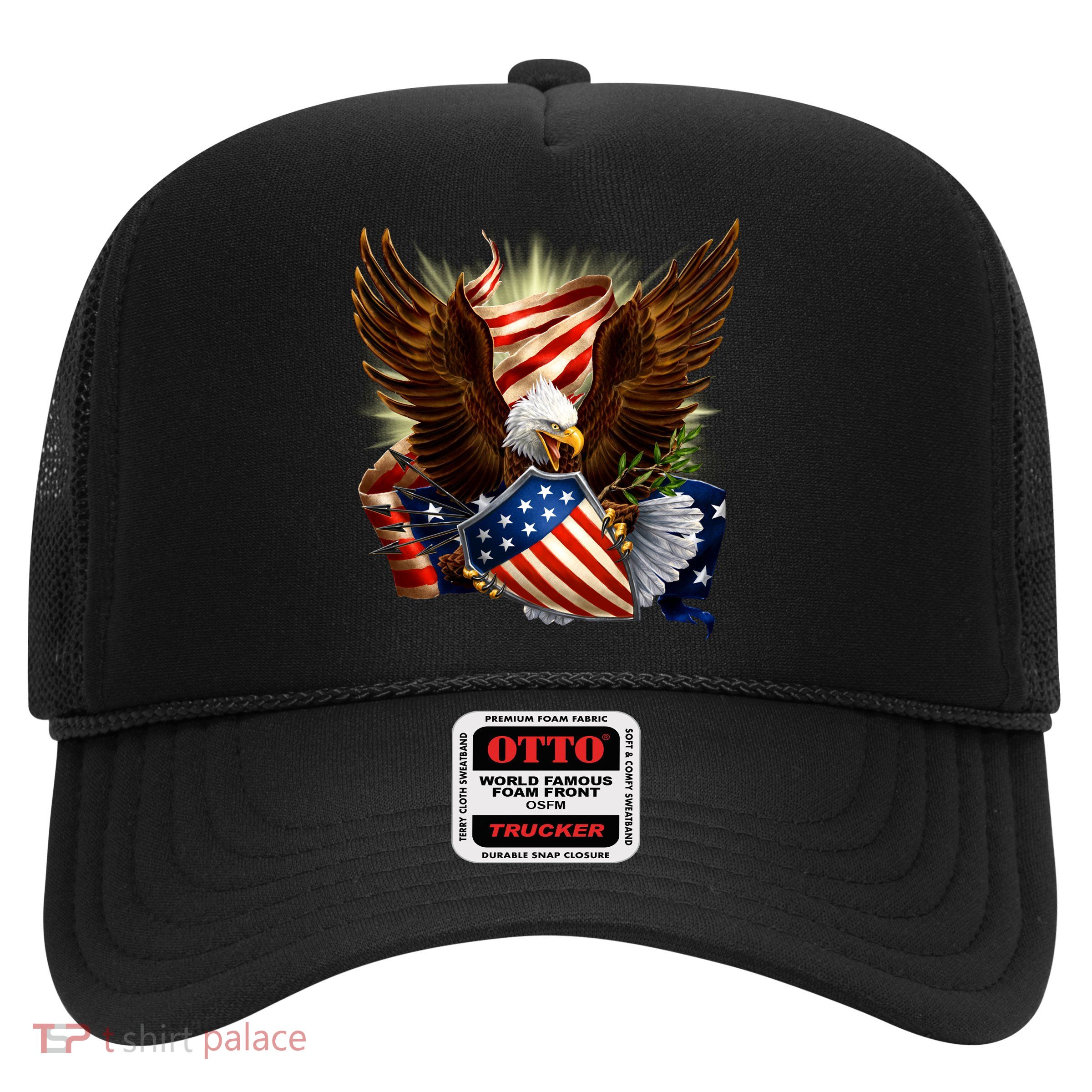 Patriot Eagle American Shield Trucker Hat