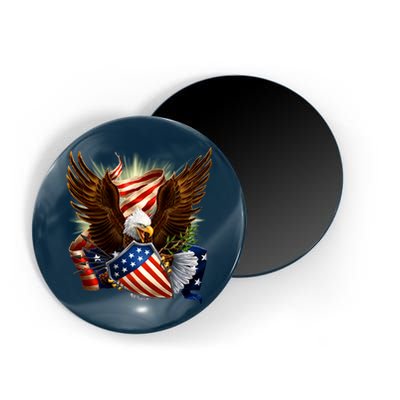 Patriot Eagle American Shield Magnet