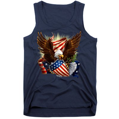 Patriot Eagle American Shield Tank Top