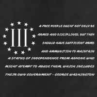 Patriot George Washington Flag Quote 11oz C Handle Ceramic Mug