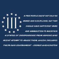 Patriot George Washington Flag Quote Bag