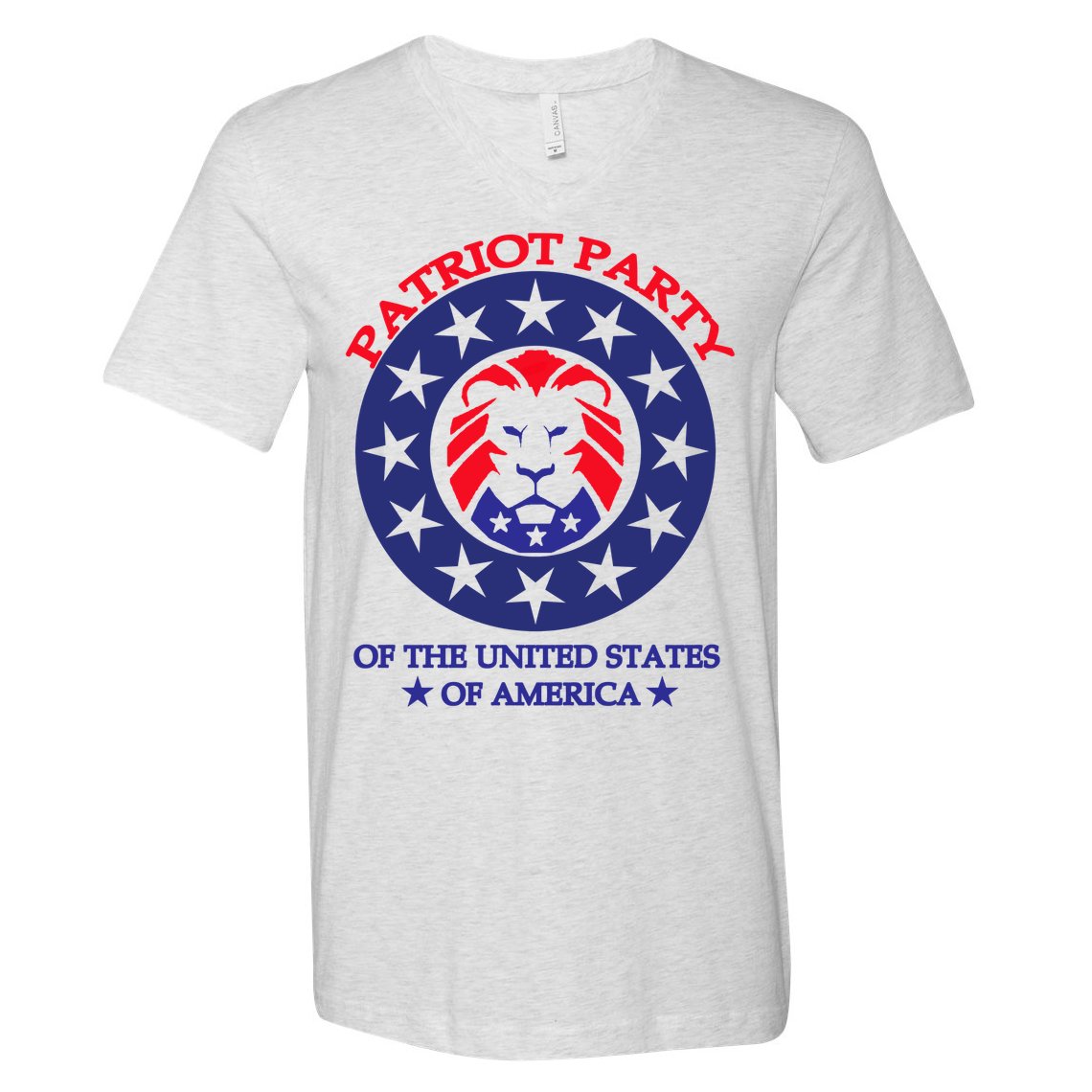 Patriot Party Of The United States Of America V-Neck T-Shirt