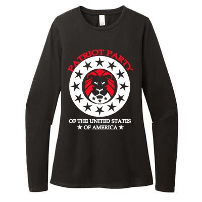 Patriot Party Of The United States Of America Womens CVC Long Sleeve Shirt