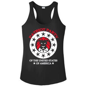 Patriot Party Of The United States Of America Ladies PosiCharge Competitor Racerback Tank