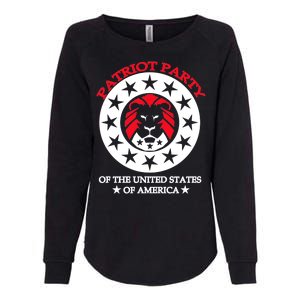 Patriot Party Of The United States Of America Womens California Wash Sweatshirt