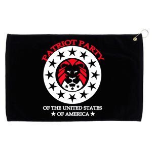 Patriot Party Of The United States Of America Grommeted Golf Towel