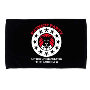 Patriot Party Of The United States Of America Microfiber Hand Towel