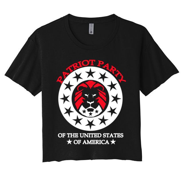 Patriot Party Of The United States Of America Crop Top