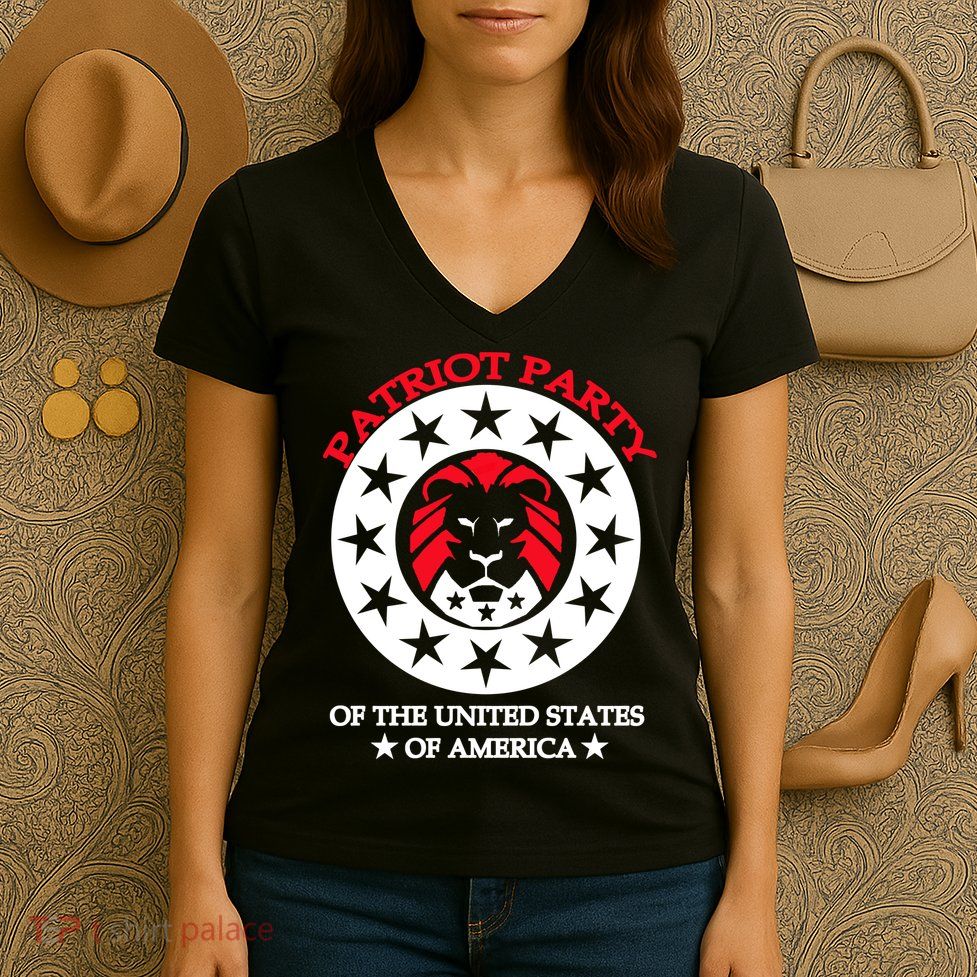 Patriot Party Of The United States Of America Women's V-Neck T-Shirt