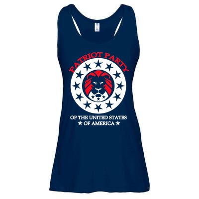 Patriot Party Of The United States Of America Ladies Essential Flowy Tank