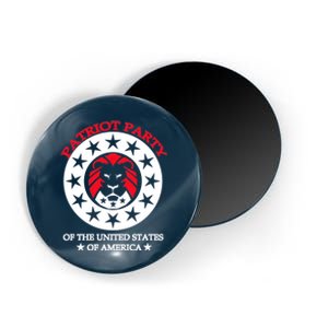 Patriot Party Of The United States Of America Magnet