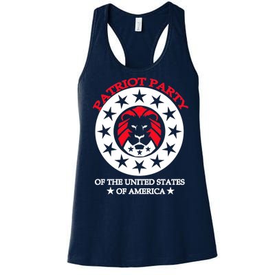 Patriot Party Of The United States Of America Women's Racerback Tank