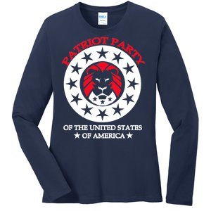 Patriot Party Of The United States Of America Ladies Long Sleeve Shirt