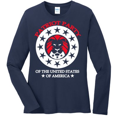 Patriot Party Of The United States Of America Ladies Long Sleeve Shirt